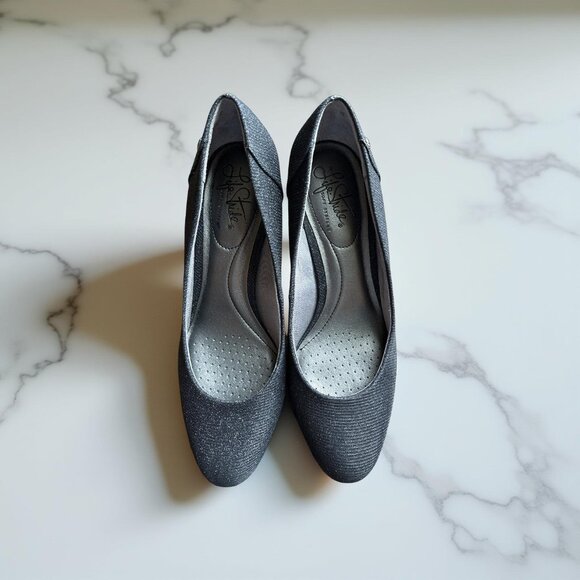 Life Stride Black Glitter Pumps Size 7M - Picture 4 of 4